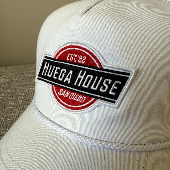 White Baseball Cap with Logo - Picture 4 of 10